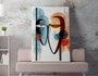 Wallity WY244 Lienzo Decorativo Multicolor 50 x 70 cm